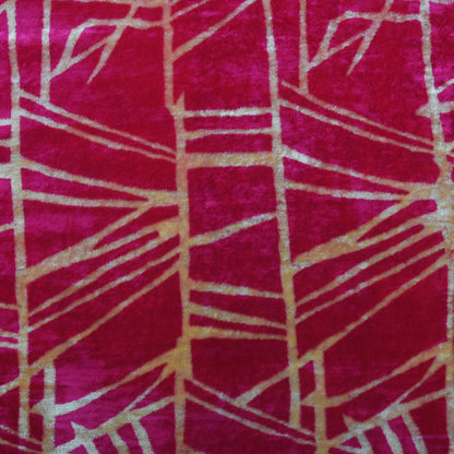 Pure Silk Velvet Print Fabric