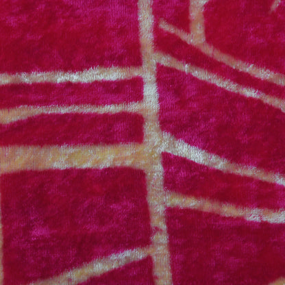 Pure Silk Velvet Print Fabric