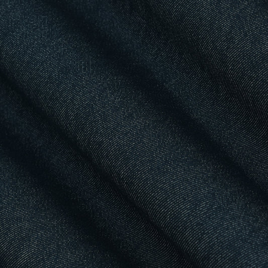 Blue Color Heavy Denim Plain Fabric