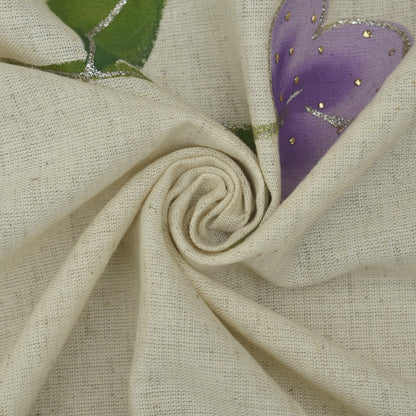 Floral Print Organic Cotton Fabric