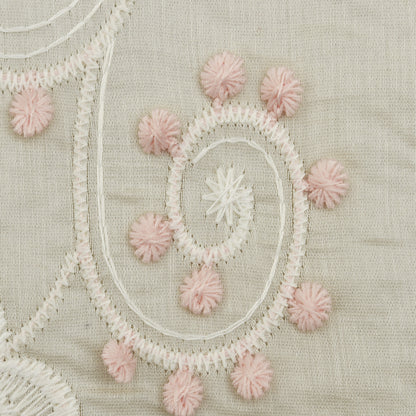 Chanderi Embroidery Fabric