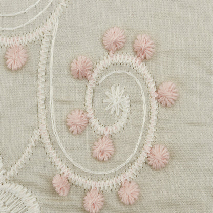 Chanderi Embroidery Fabric (Cut Pieces 1Mtr)