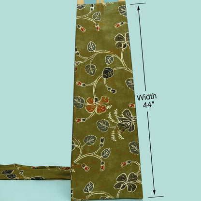 Multicolor Modal Satin Hydra Print Fabric