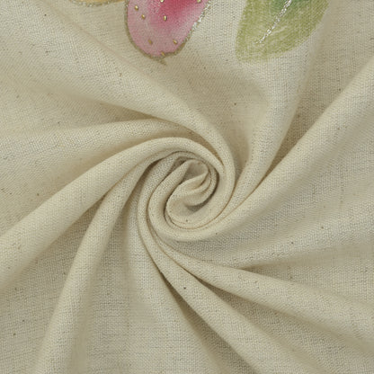 Floral Print Organic Cotton Fabric
