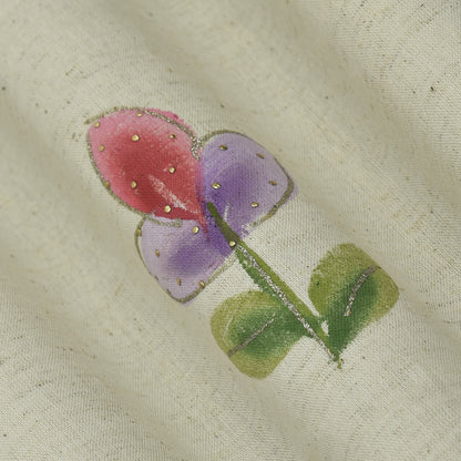 Floral Print Organic Cotton Fabric