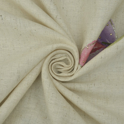 Floral Print Organic Cotton Fabric