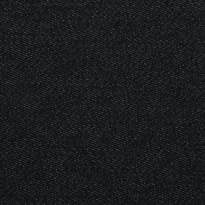 Black Color Heavy Denim Plain Fabric