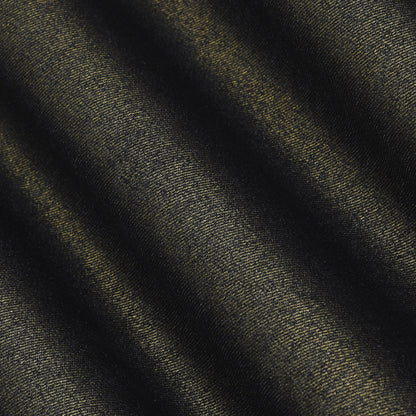 Black Color Denim Foil Fabric