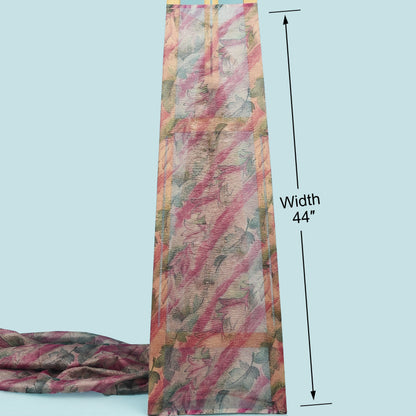 Crush Tissue Print Fabric