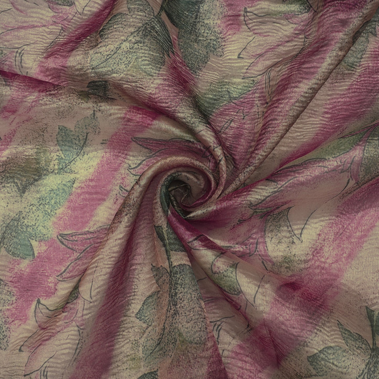 Crush Tissue Print Fabric