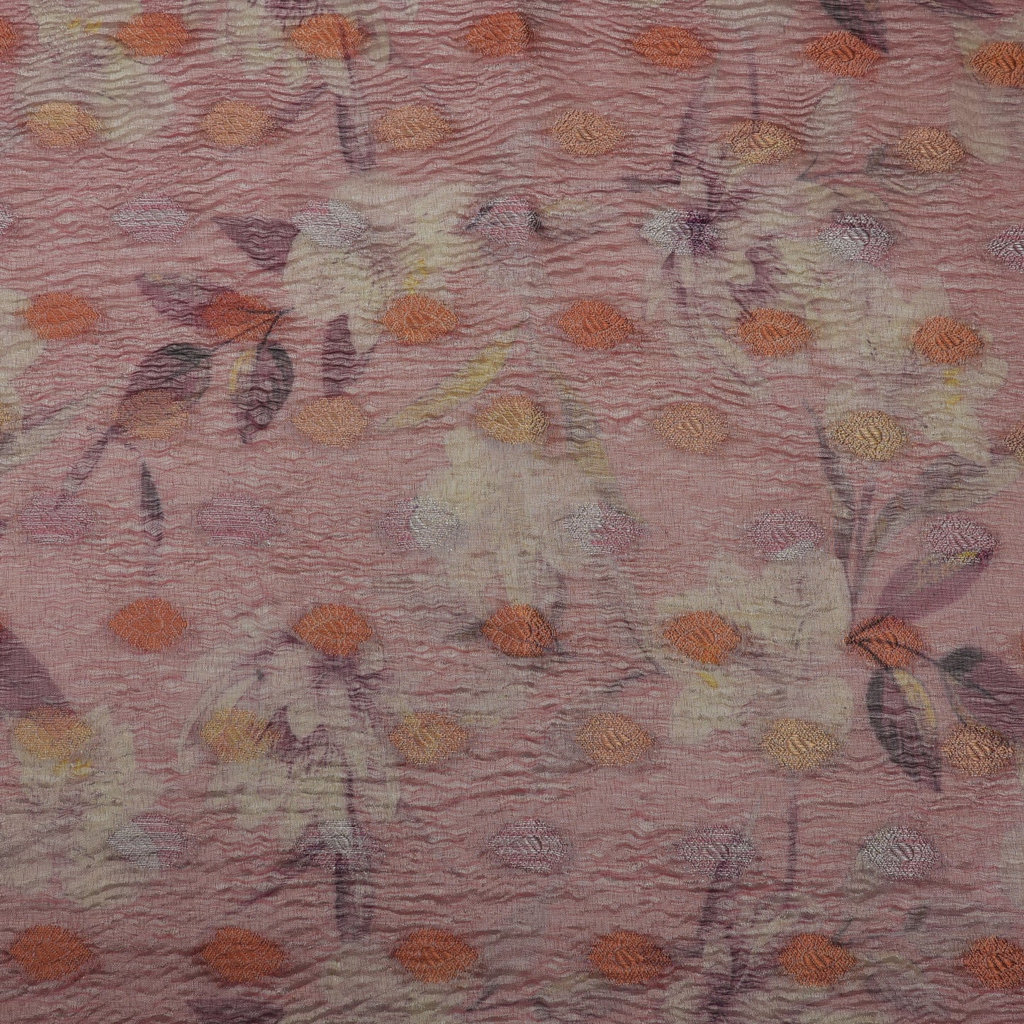 Crush Tissue Print Fabric