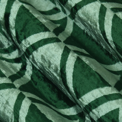 Pure Silk Velvet Print Fabric