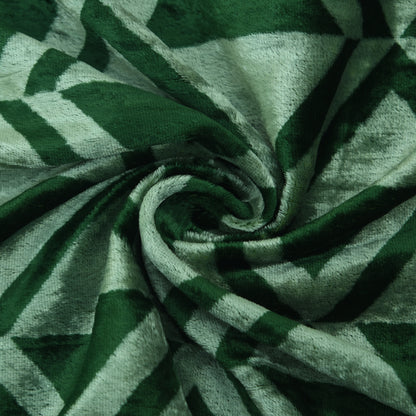 Pure Silk Velvet Print Fabric