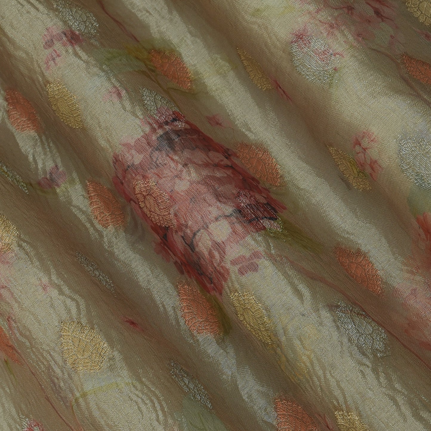 Crush Tissue Print Fabric