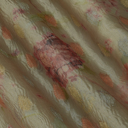 Crush Tissue Print Fabric