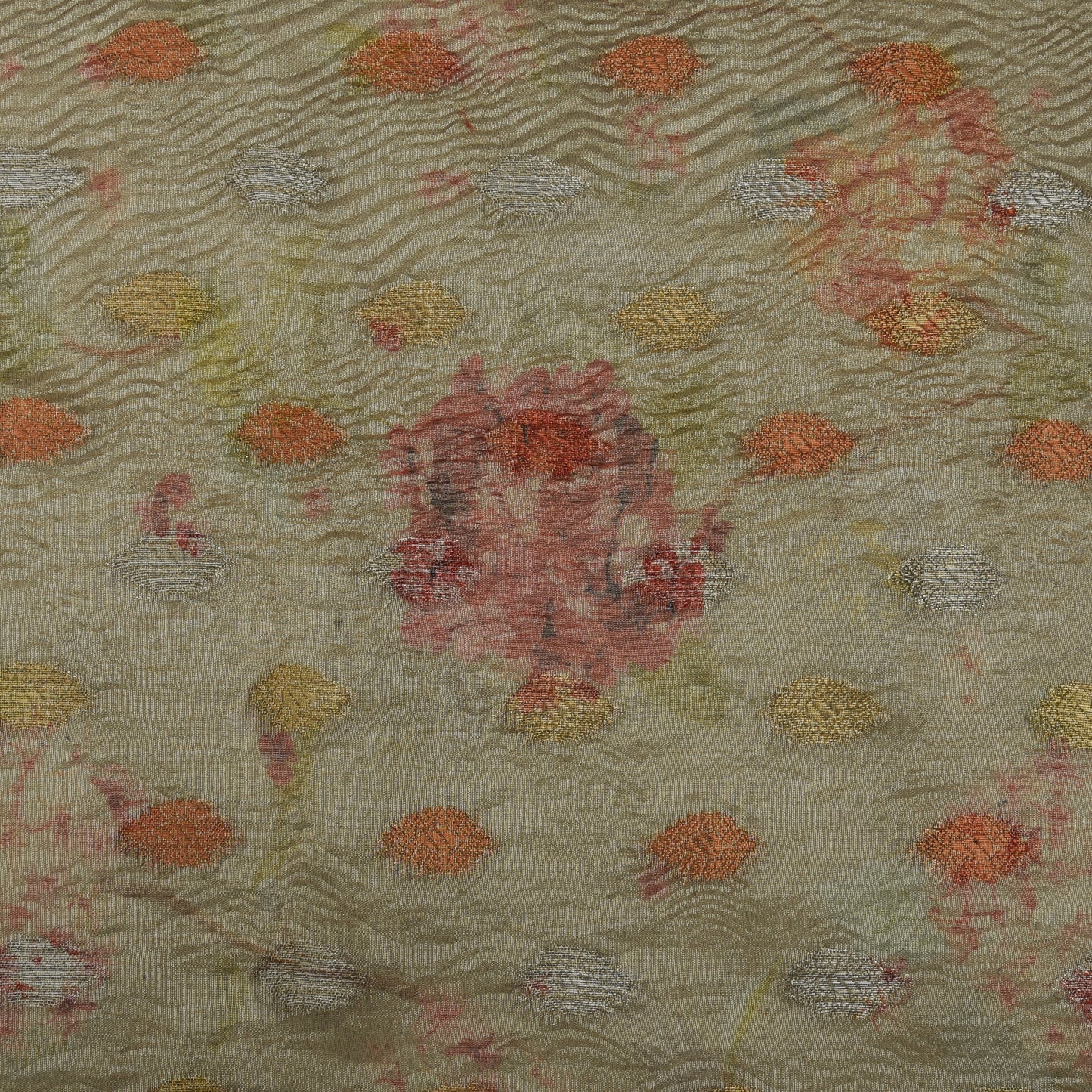 Crush Tissue Print Fabric