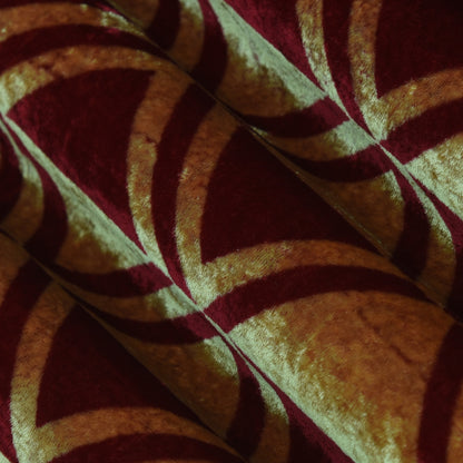 Pure Silk Velvet Print Fabric