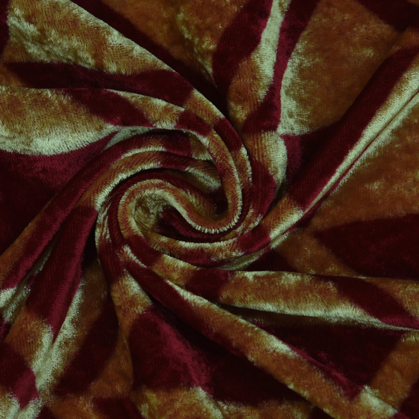 Pure Silk Velvet Print Fabric