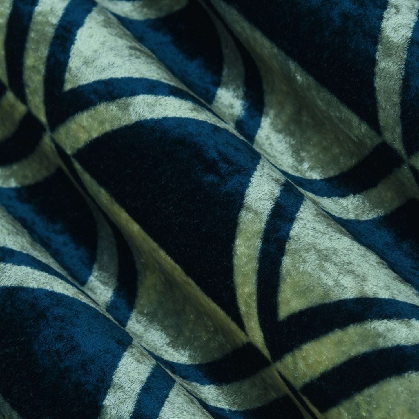 Pure Silk Velvet Print Fabric