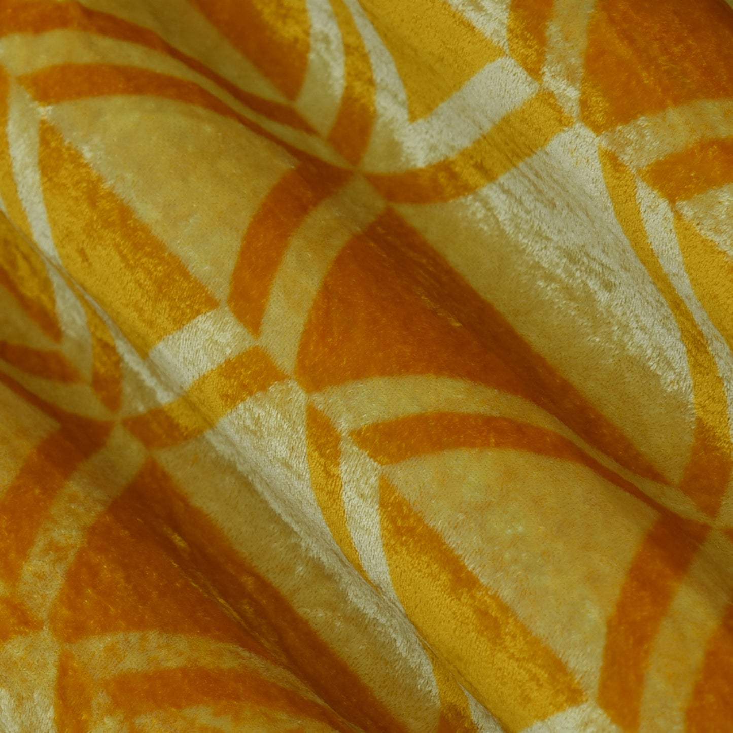 Pure Silk Velvet Print Fabric