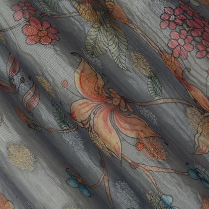 Crush Tissue Print Fabric