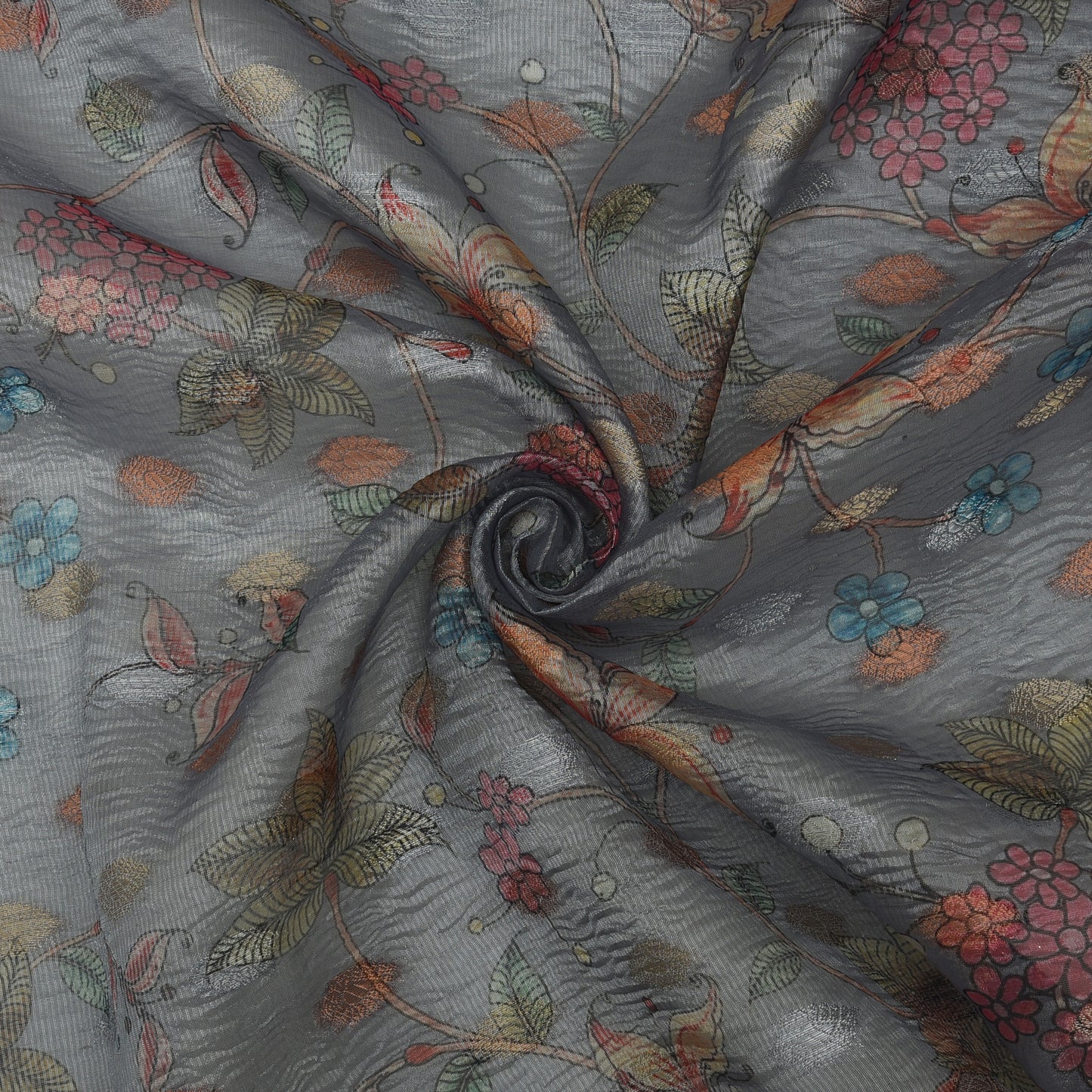 Crush Tissue Print Fabric