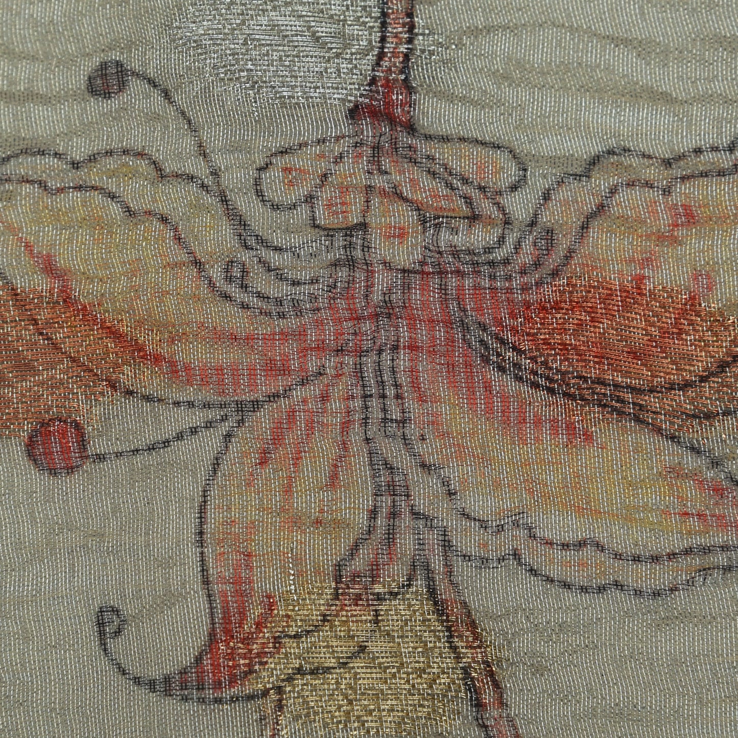 Crush Tissue Print Fabric