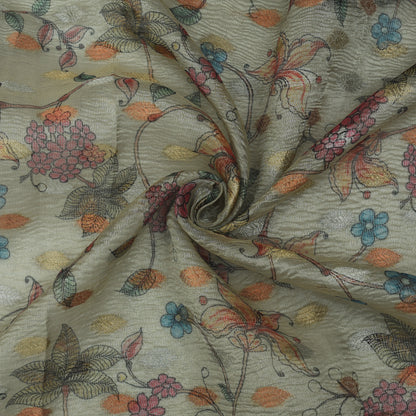 Crush Tissue Print Fabric