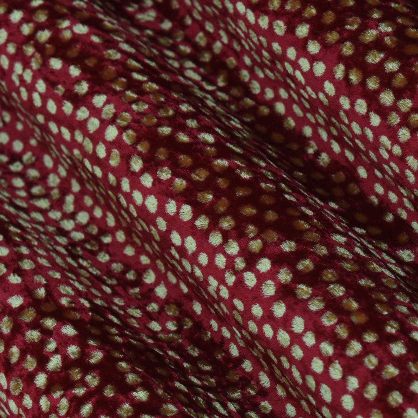 Pure Silk Velvet Print Fabric