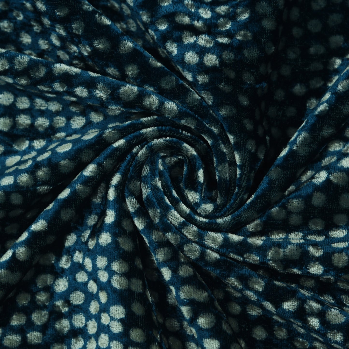 Pure Silk Velvet Print Fabric