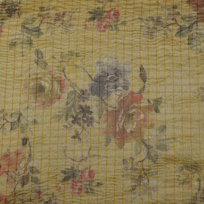 Crush Tissue Print Fabric