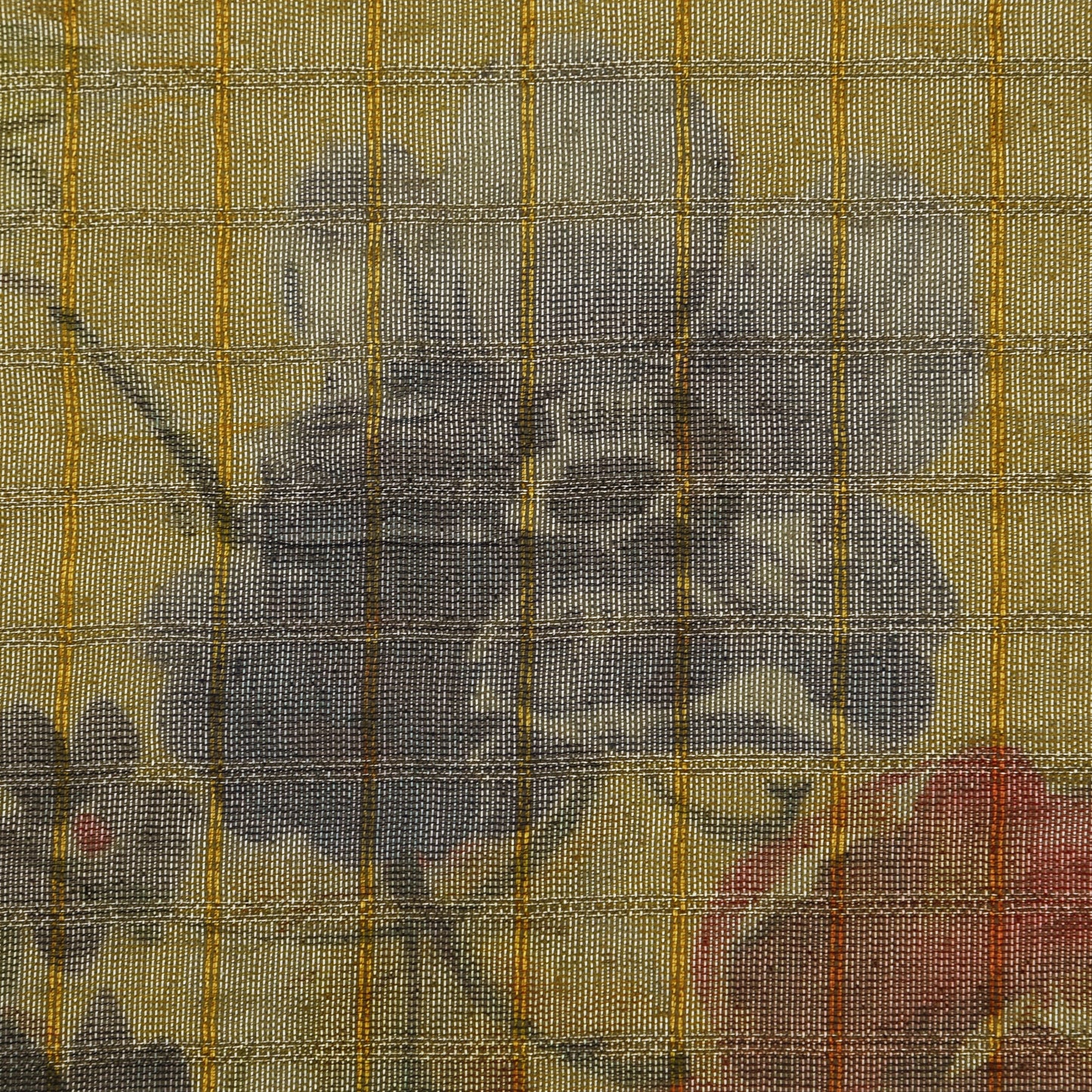 Crush Tissue Print Fabric