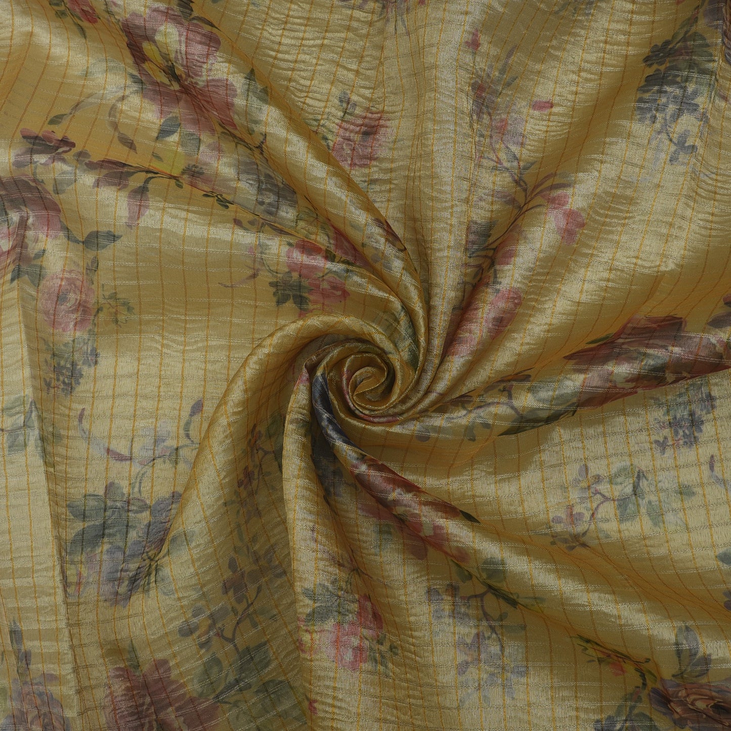 Crush Tissue Print Fabric