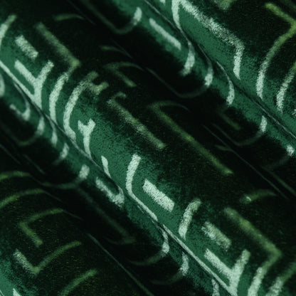 Pure Silk Velvet Print Fabric