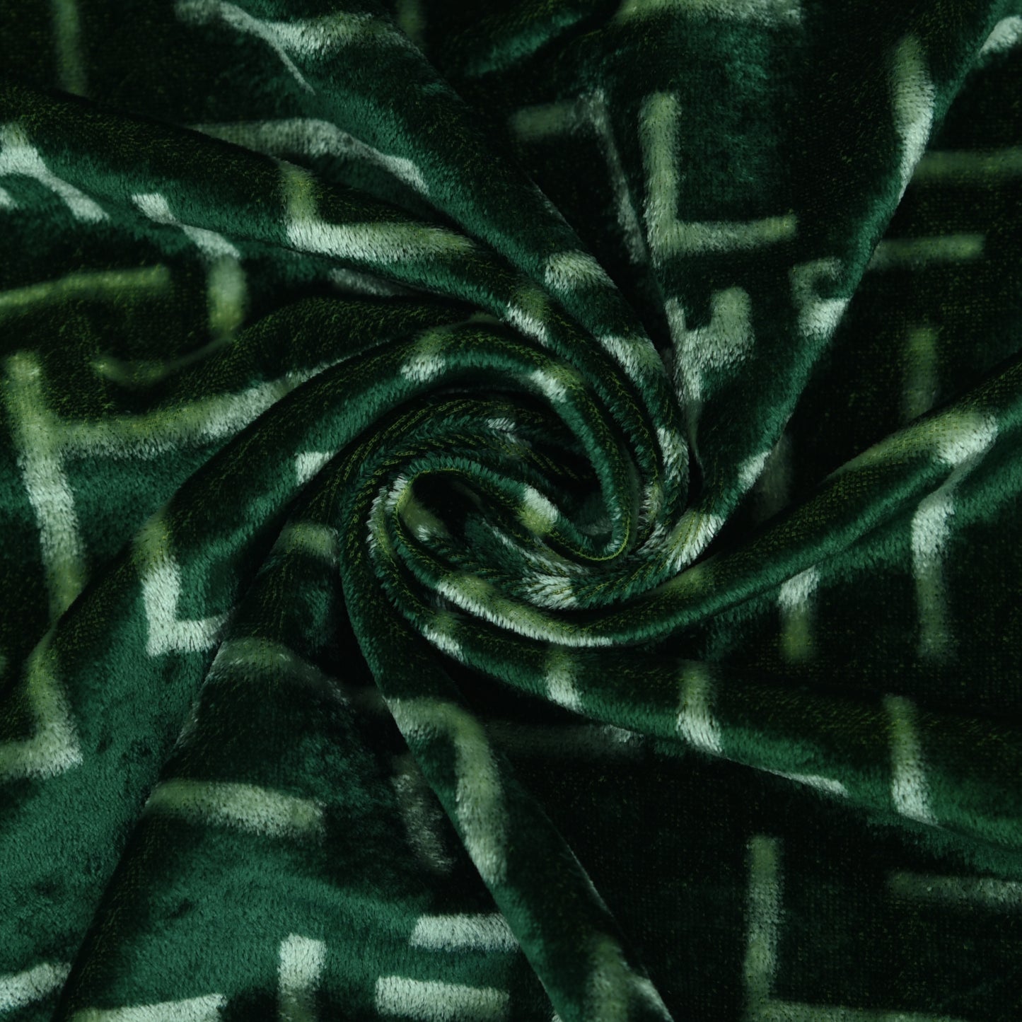 Pure Silk Velvet Print Fabric