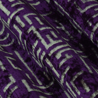 Pure Silk Velvet Print Fabric