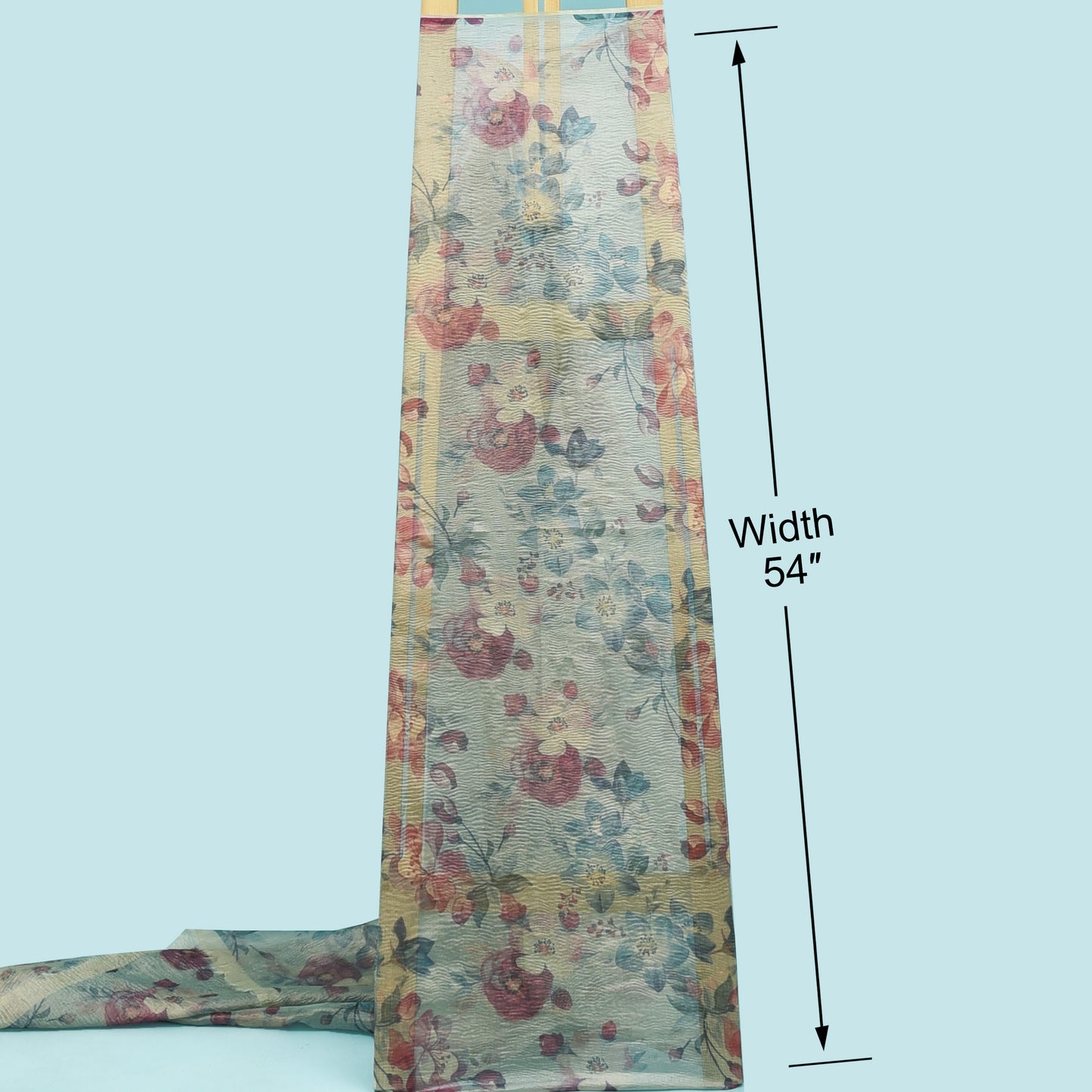 Crush Tissue Print Fabric