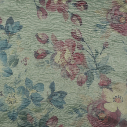 Crush Tissue Print Fabric