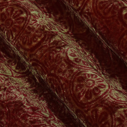 Pure Silk Velvet Print Fabric