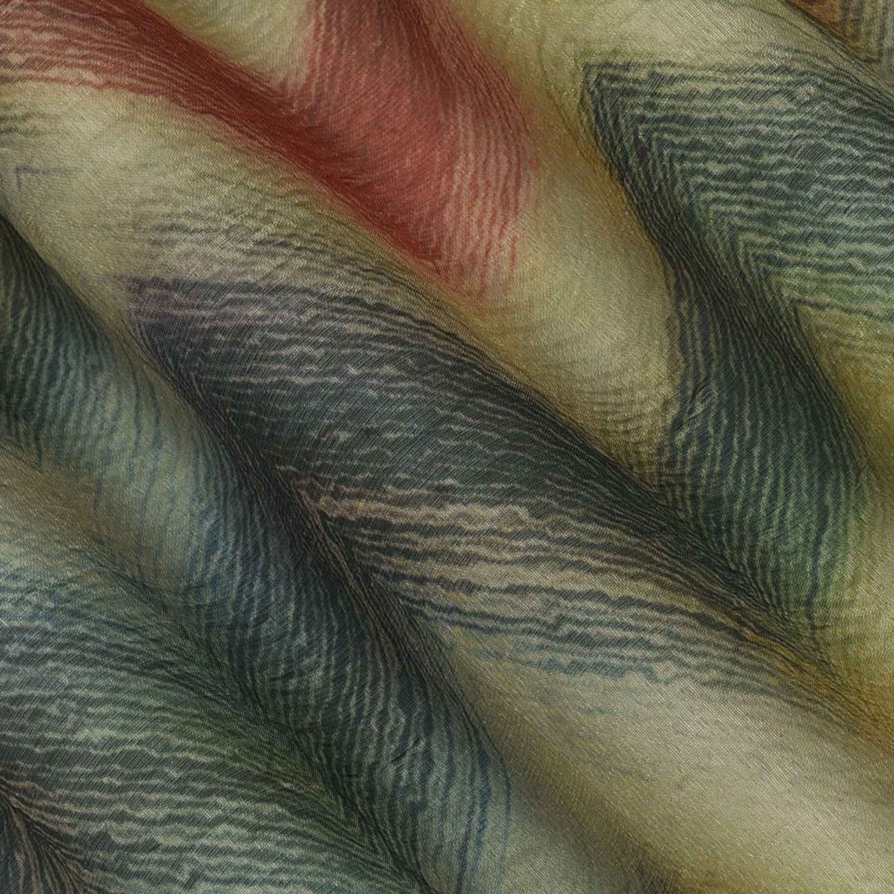 Crush Tissue Print Fabric