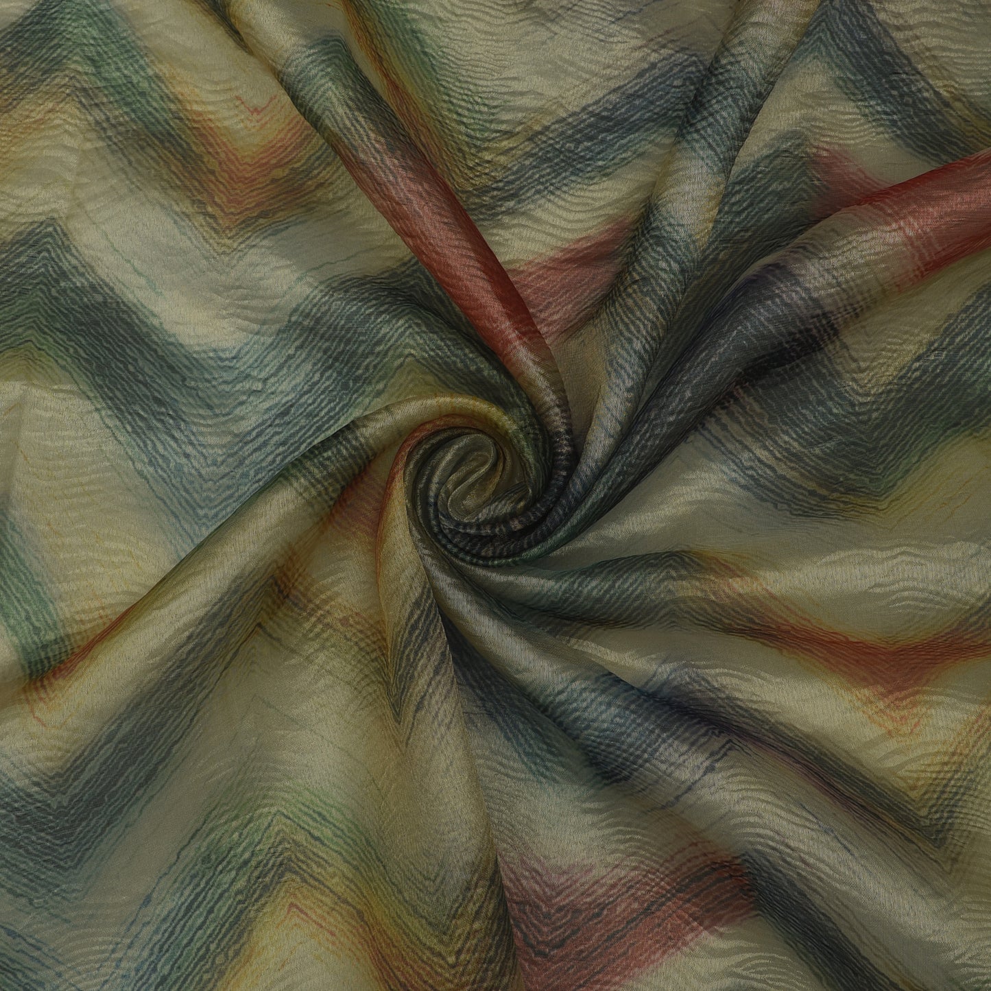 Crush Tissue Print Fabric