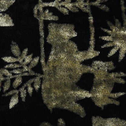 Pure Silk Velvet Print Fabric