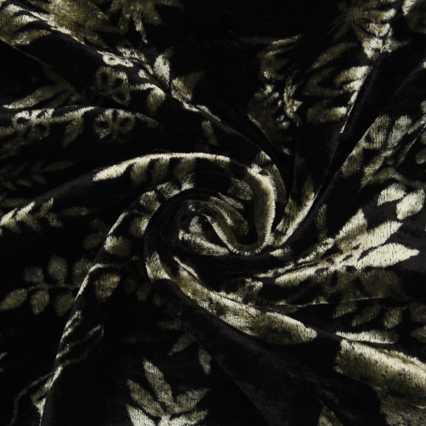 Pure Silk Velvet Print Fabric