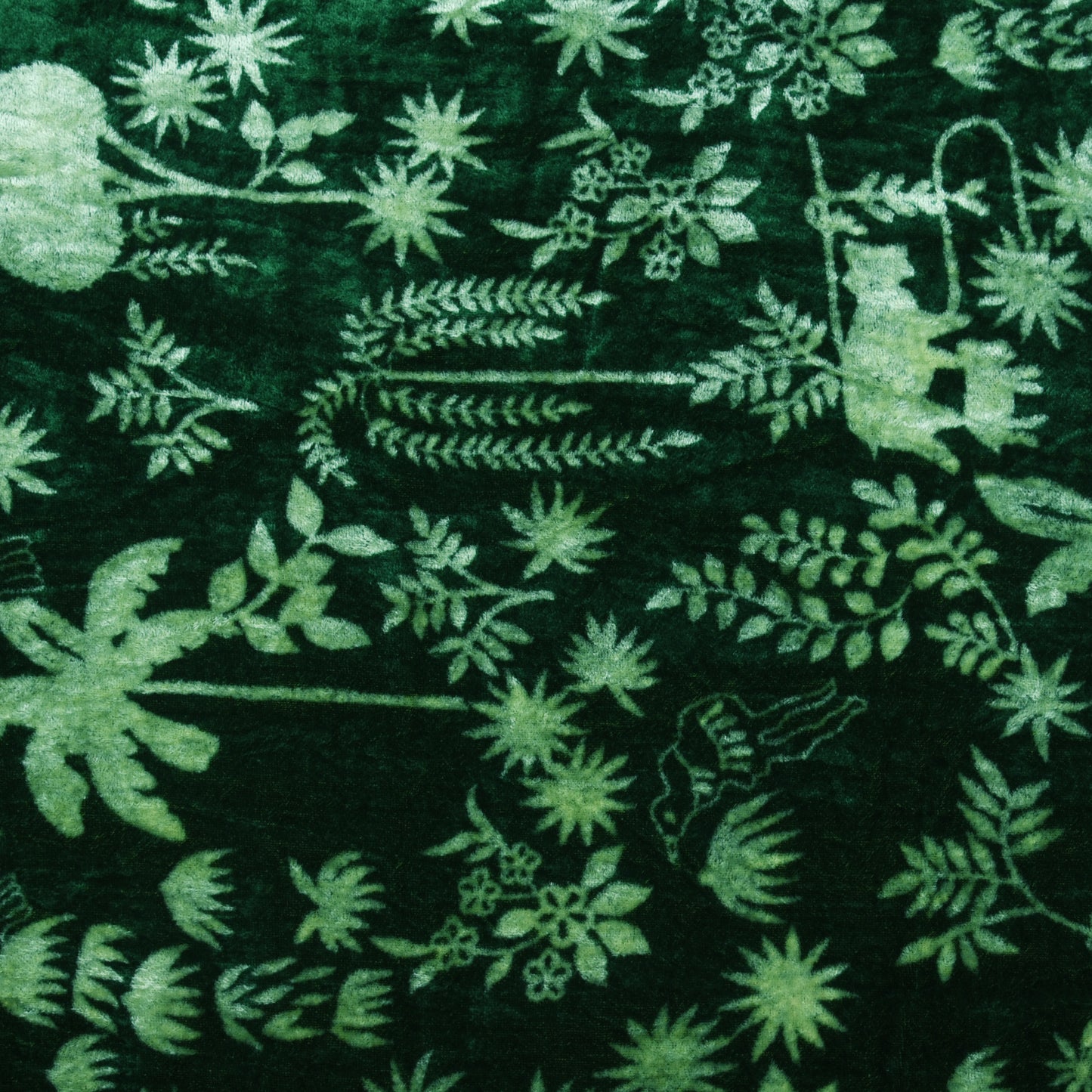 Pure Silk Velvet Print Fabric