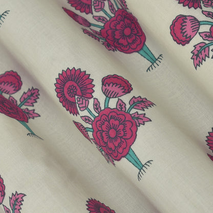 Floral Cotton Print Fabric