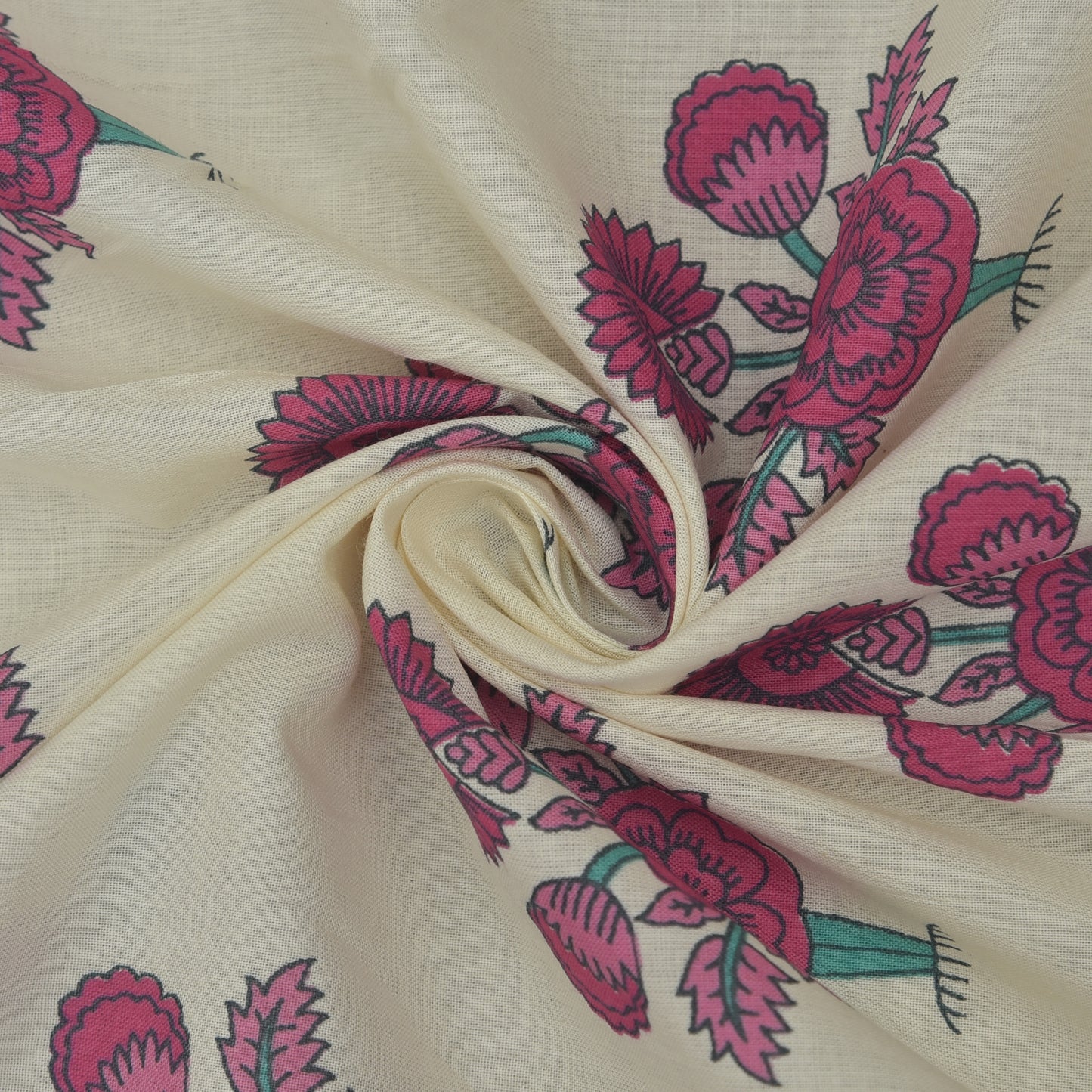 Floral Cotton Print Fabric