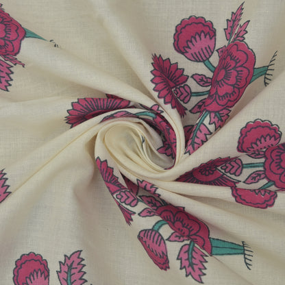 Floral Cotton Print Fabric