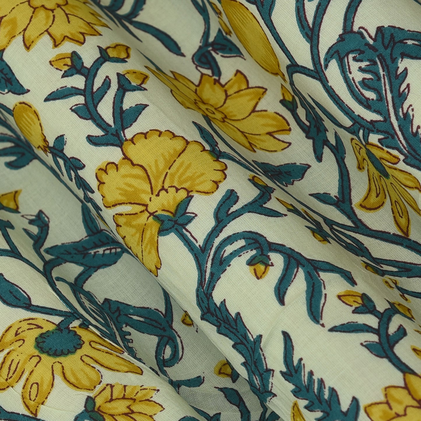 Floral Cotton Print Fabric