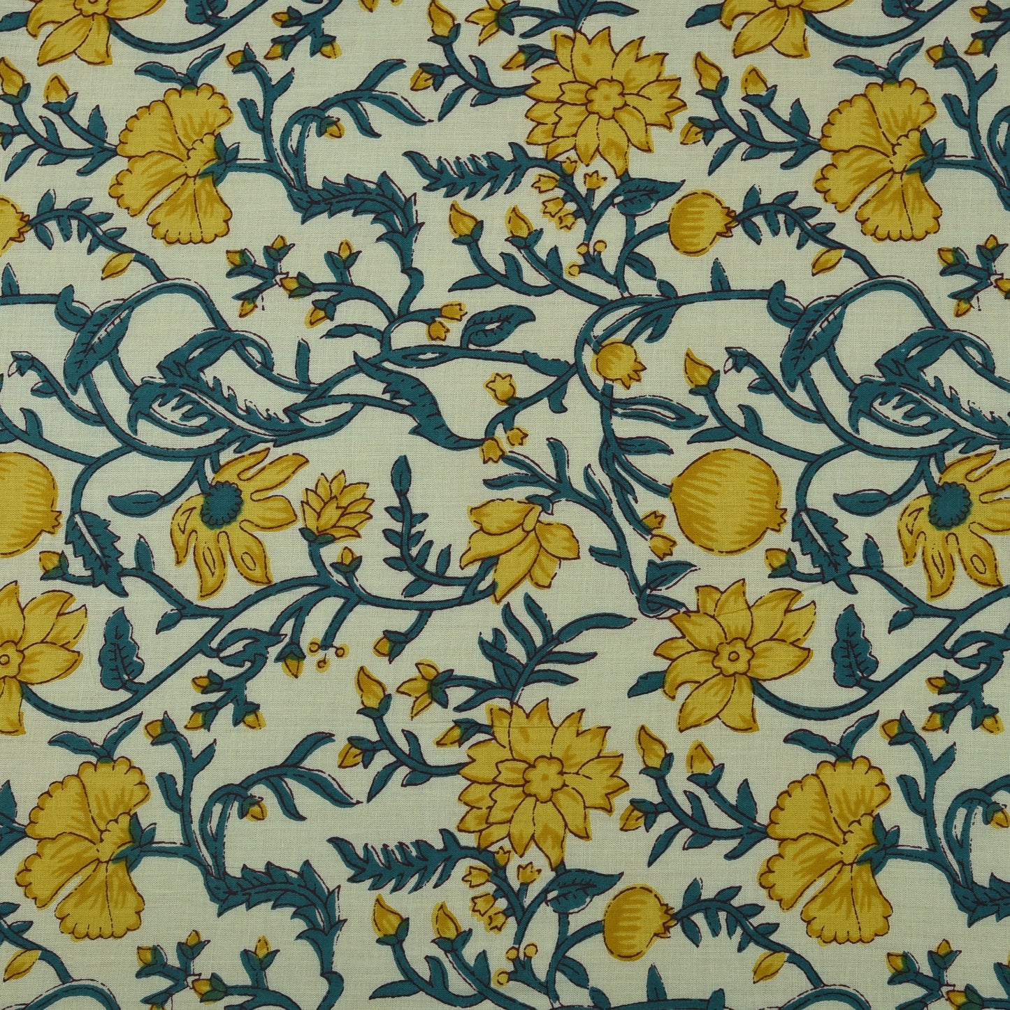 Floral Cotton Print Fabric