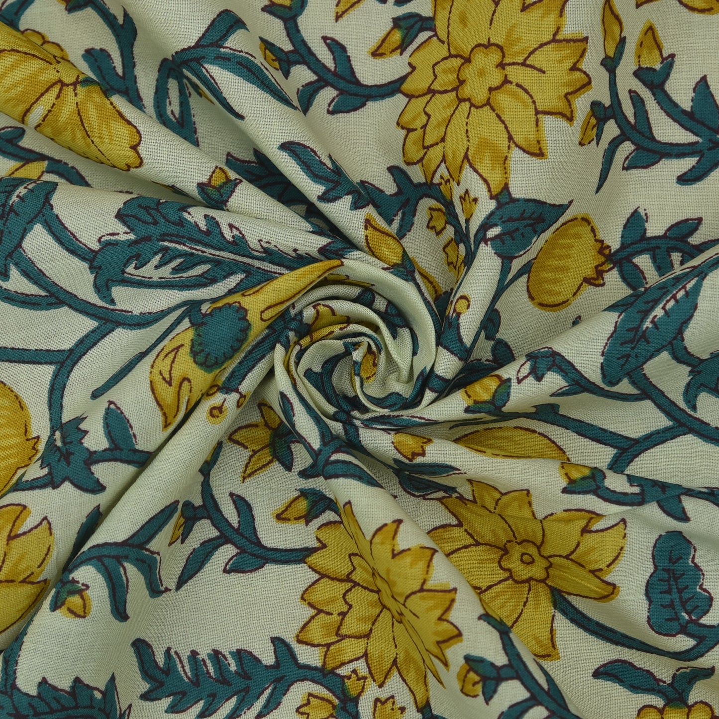 Floral Cotton Print Fabric
